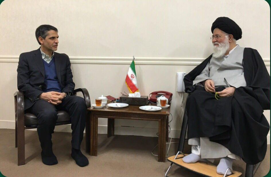 دیدار مدیر عامل شرکت راه آهن با نماینده ولی فقیه در خراسان رضوی