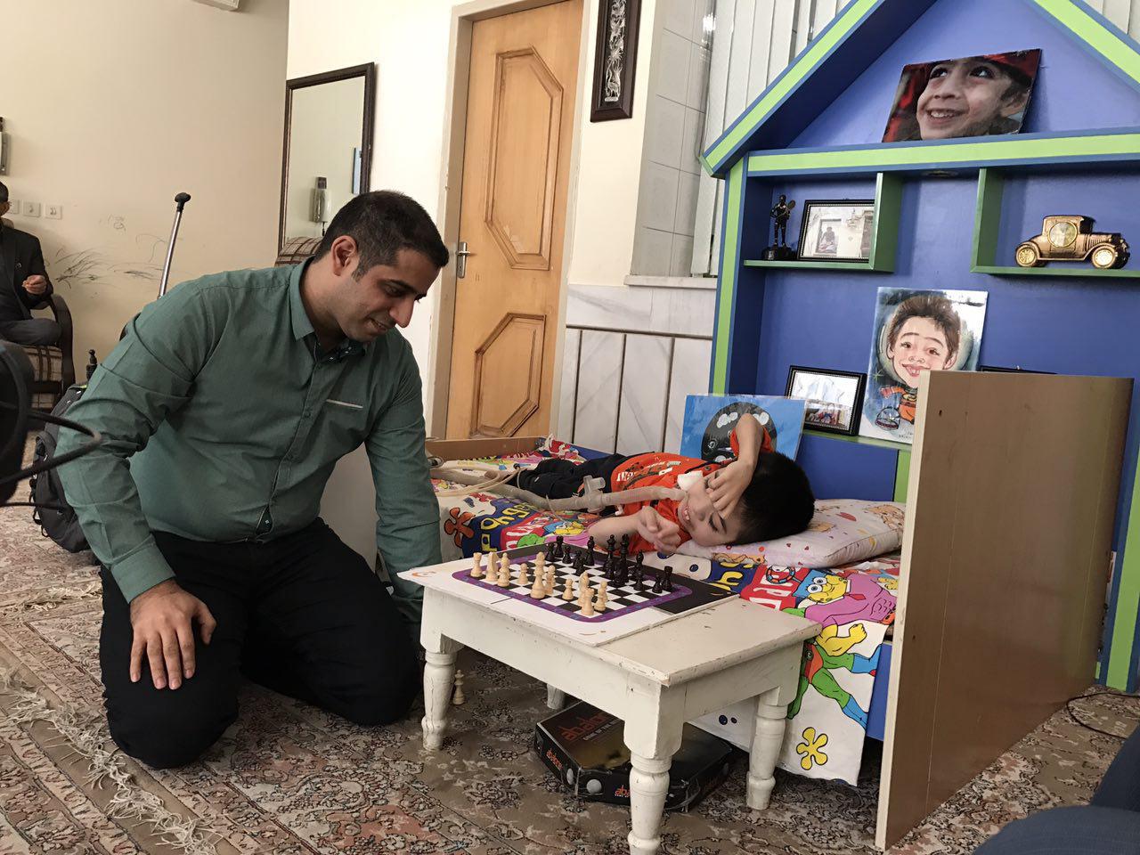 برآورده شدن يك آرزو توسط استاد بزرگ شطرنج ايران