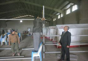 راه اندازی بیمارستان صحرایی در مراوه تپه
