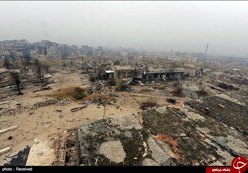 تصاویر / شهر حلب قبل و پس از جنگ