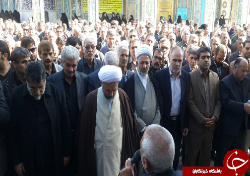 پیکر مادر شهید قنبری آسمانی شد +تصاویر