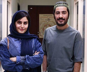الناز شاکردوست و نوید محمدزاده در «خفه گى» جیرانی