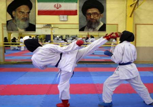 پایان رقابت های کاراته دانشجویان دختر در خراسان جنوبی