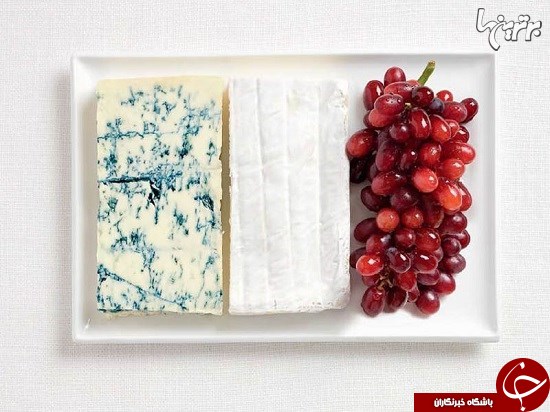 ساخت پرچمهای ملی با غذاهای سنتی کشورها