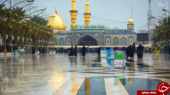 عکس/ بارش باران در بهترین جای دنیا