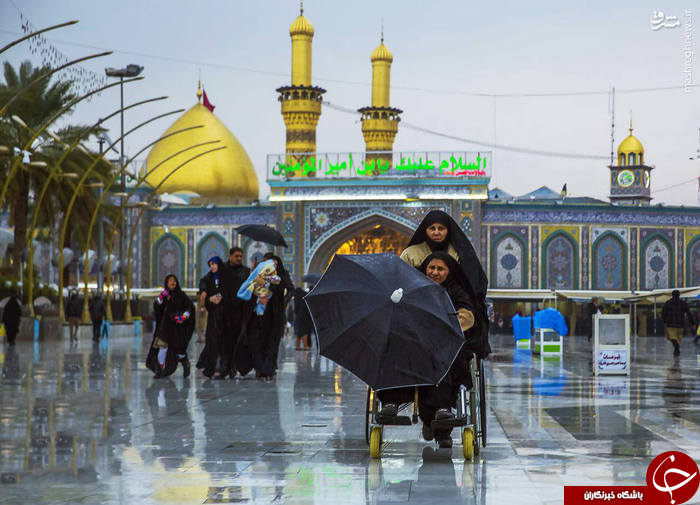 عکس/ بارش باران در بهترین جای دنیا