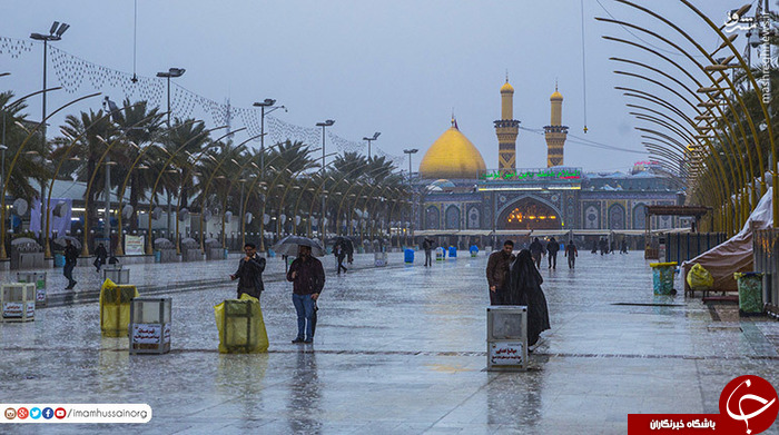 عکس/ بارش باران در بهترین جای دنیا
