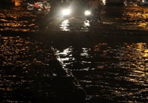 آب گرفتگی در گلدشت خرم آباد + فیلم