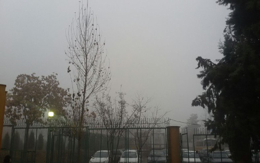 تهران در مه غلیظ فرو رفت+تصاویر