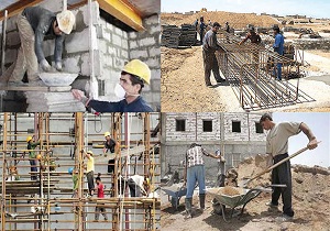 ۱۷۲۵ نفر از کارگران ساختمانی قم در آزمون صلاحیت حرفه‌ای شرکت کردند