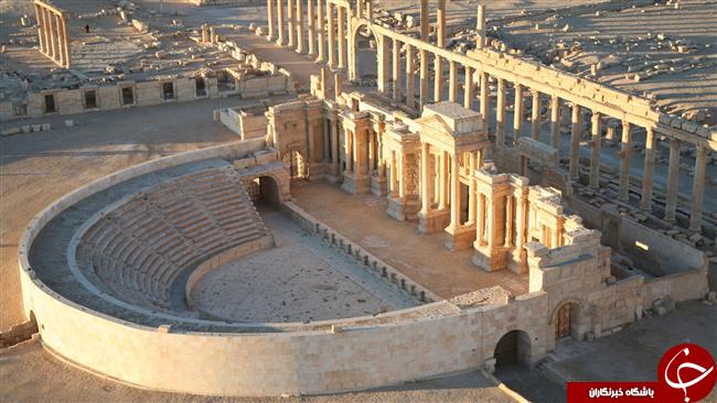 آثار باستانی تدمر در معرض نابودی توسط داعش + تصاویر