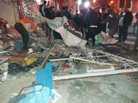 2 مصدوم در انفجار کپسول گاز فروشگاهی در کلاله