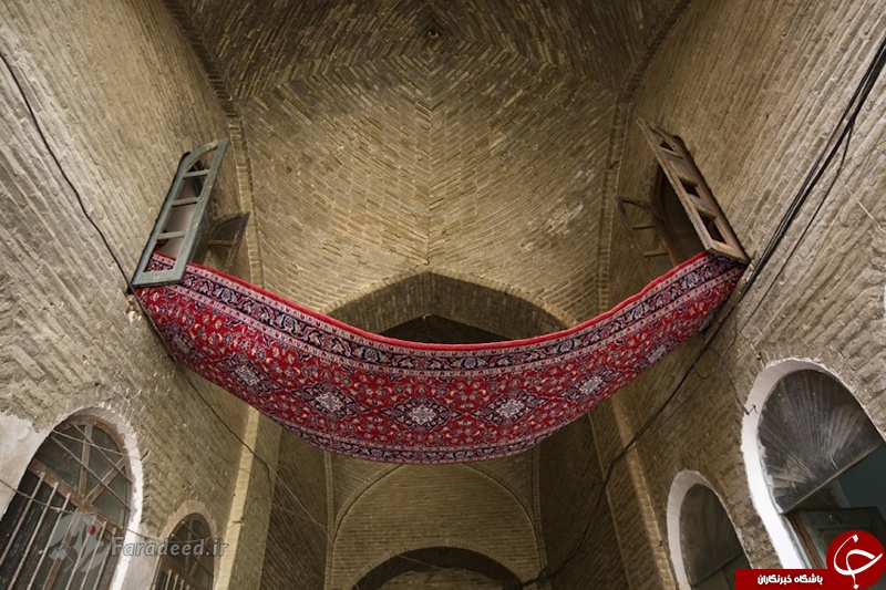 گزارش تصویری/ تجربه متفاوت عکاس ایرانی با فرش