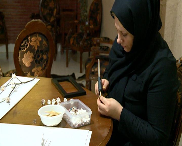 خلق آثار زیبای هنری از صدف های دریایی
