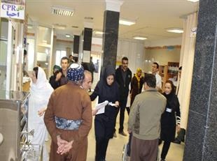 140 هزار نفر مراجعه کننده به بخش اورژانس بیمارستان امام خمینی (ره) مهاباد