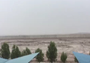 بارش باران، غبار از چهره اهواز پاک کرد+ فیلم