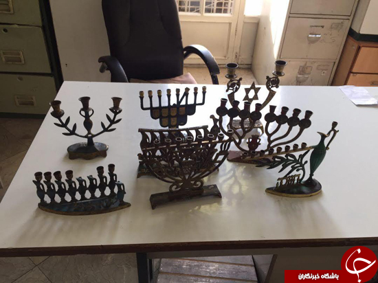 جزییات سرقت از کنیسه های شهر تهران/دزدان ستاره حضرت داوود (ع) به دام افتادند +تصاویر