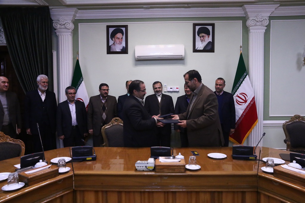 امضای تفاهم نامه پلاک کوبی روستاهای خراسان رضوی