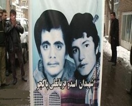 تشییع پیکر مادر شهیدان پاکجو در ارومیه