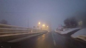جاده های آذربایجان غربی؛ مه آلود و لغزنده