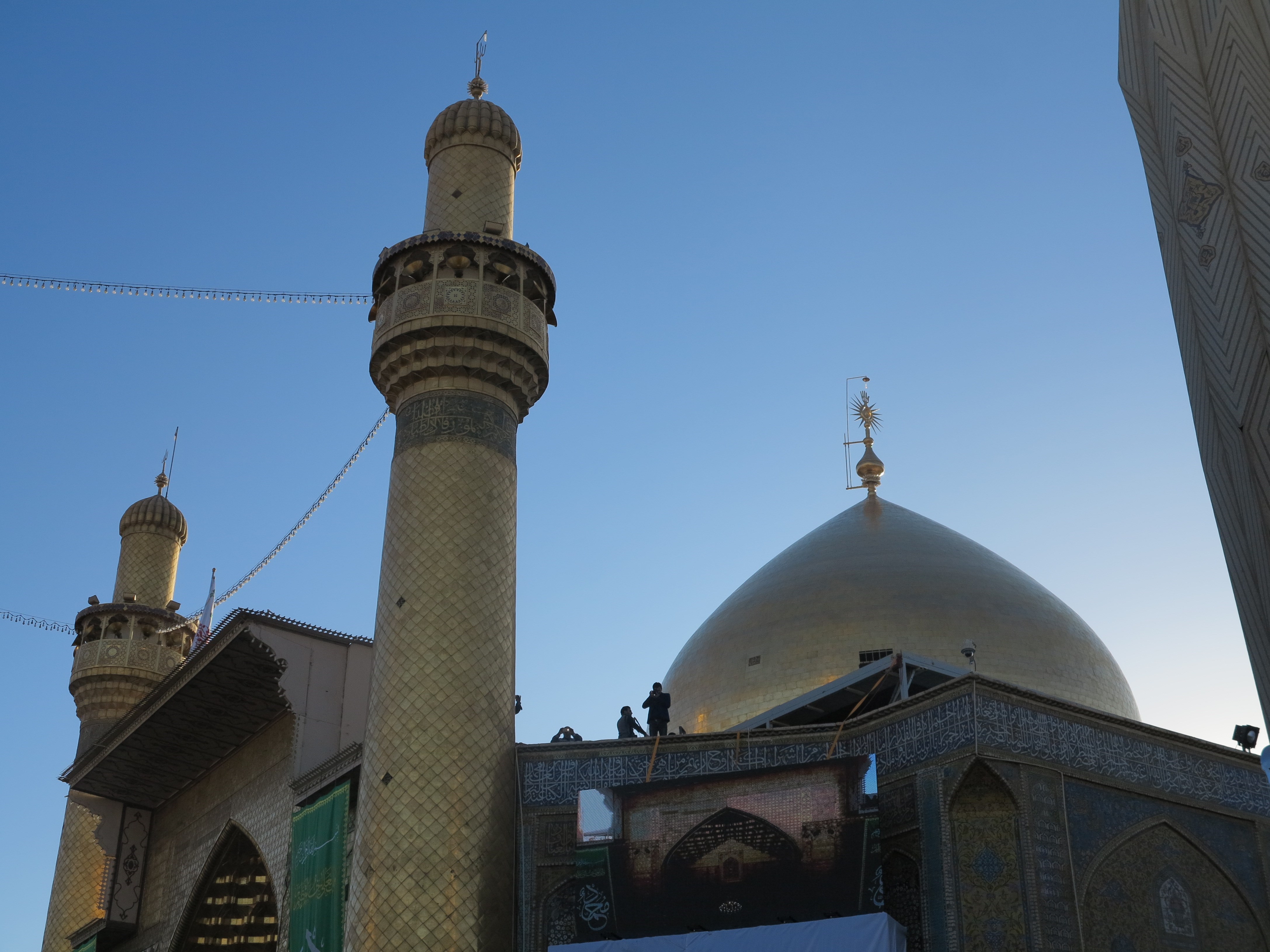 تصویر گنبد جدید حضرت علی (ع)