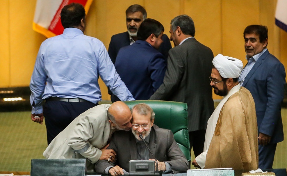 از مشاجره فیلسوف و پرفسور تا &laquo;شوربا خوری&raquo;در مجلس/ خنده&zwnj;های یواشکی &laquo;عارف&raquo;/ لاریجانی: کاش &laquo;حداد&raquo; بود!