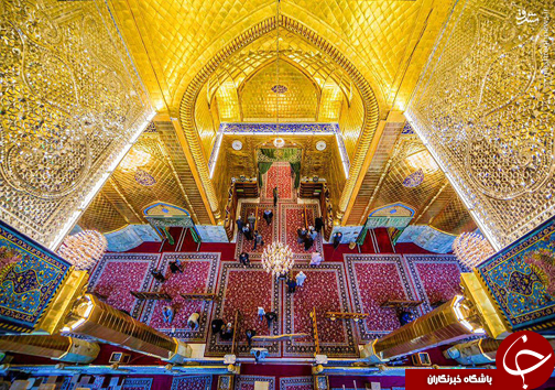 عکس/ نمایی زیبا از حرم حضرت ابوالفضل(ع)