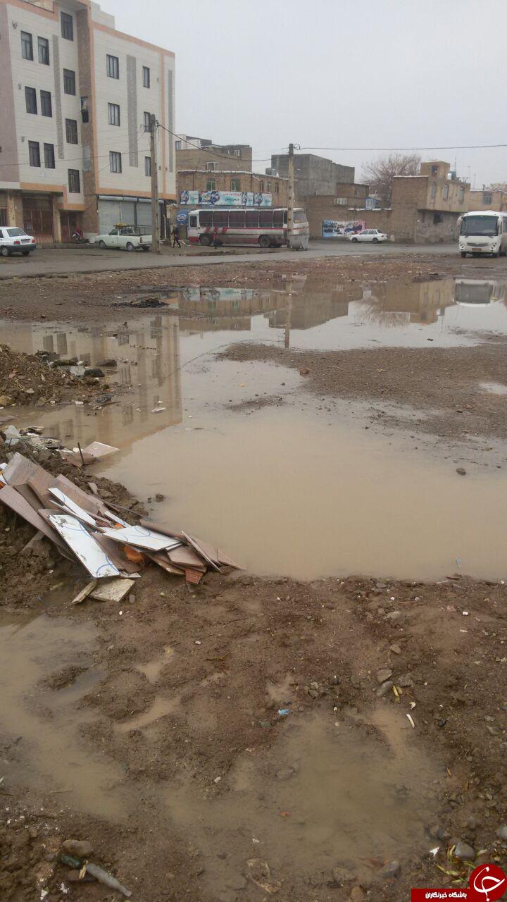 وضعیت اسفبار کوچه و خیابان&zwnj;های شهرستان پاکدشت + فیلم