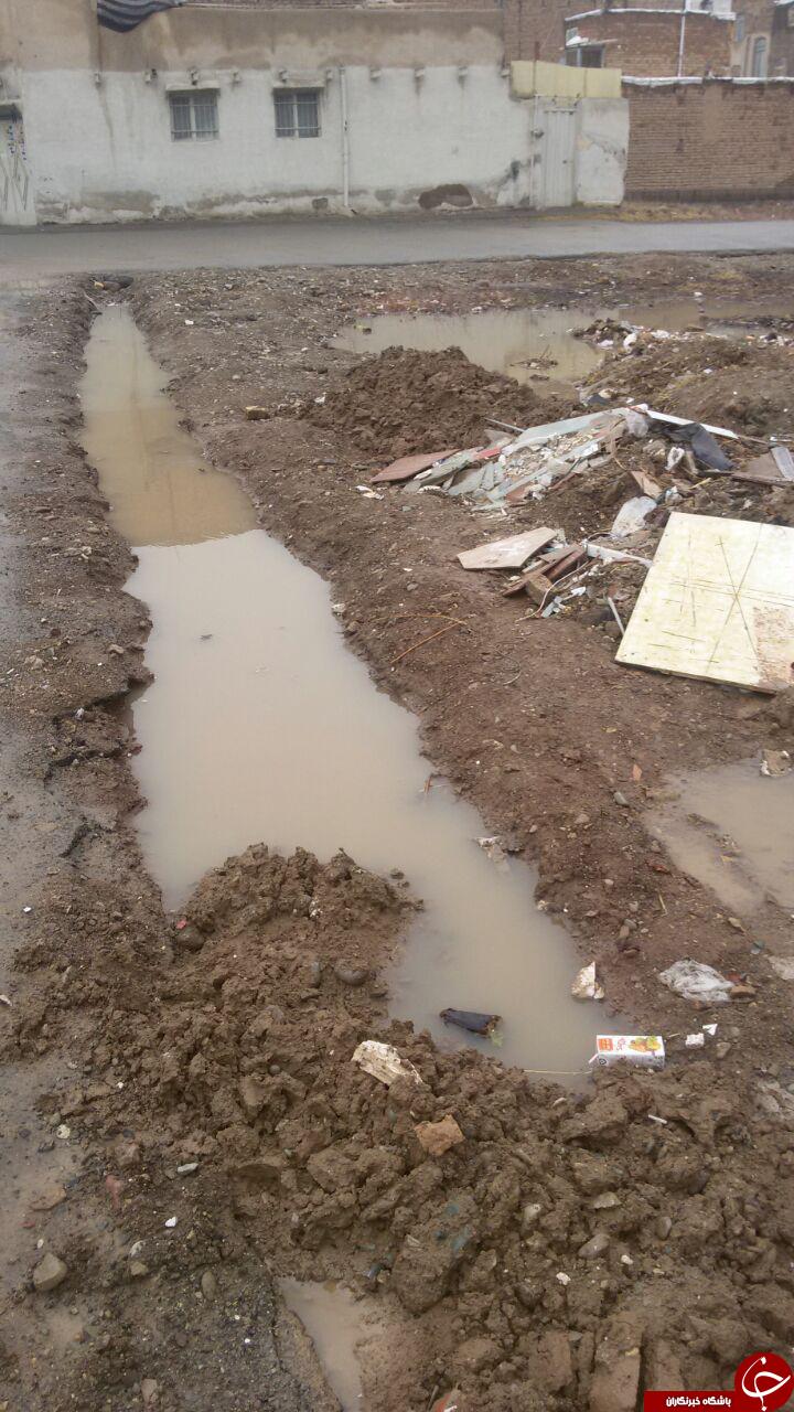 وضعیت اسفبار کوچه و خیابان&zwnj;های شهرستان پاکدشت + فیلم