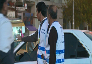 روانسازی ترافیک با حضور همیاران در شیراز