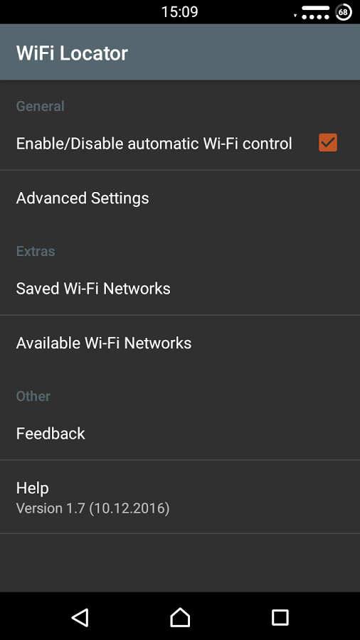 دانلود WiFi Locator برای اندروید / تنظیمات حرفه ای برای وای فای