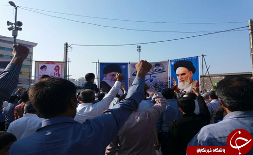 آغازتجمع بزرگ 9 دی دربندرعباس + تصاویر