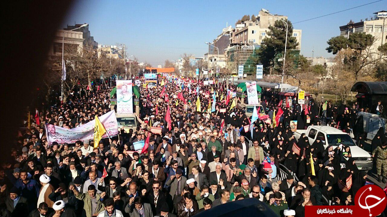 برگزاری مراسم گرامیداشت نهم دی در مشهد