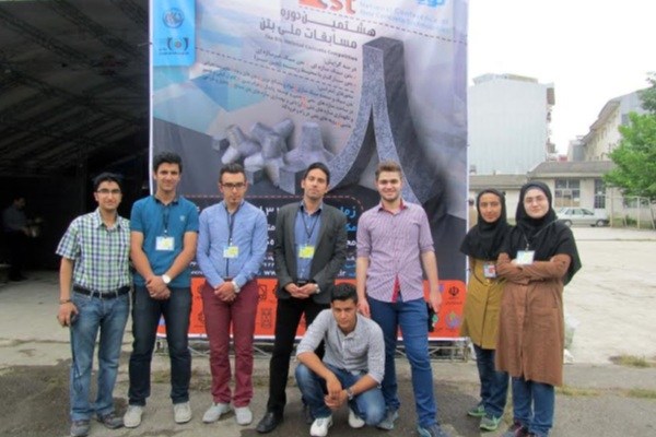کسب رتبه سوم زنجانی ها در مسابقات ملی بتن آمریکا