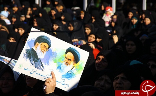 تجمع مردمی 9 دی در سمنان برگزار شد + تصاویر