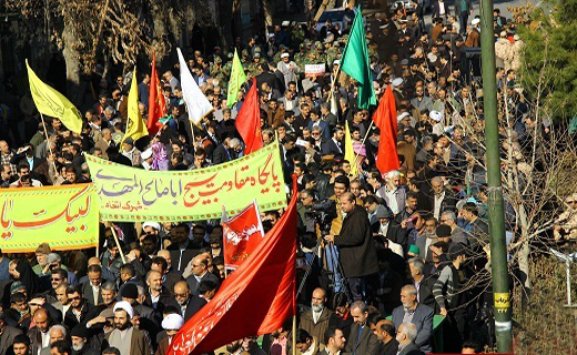 حماسه نهم دی ماه در استان ها آغاز شد