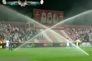 اتفاقی جالب در ليگ امارات! + فیلم