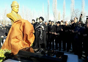 رونمایی از مقبره سلیم مؤذن‌زاده اردبیلی