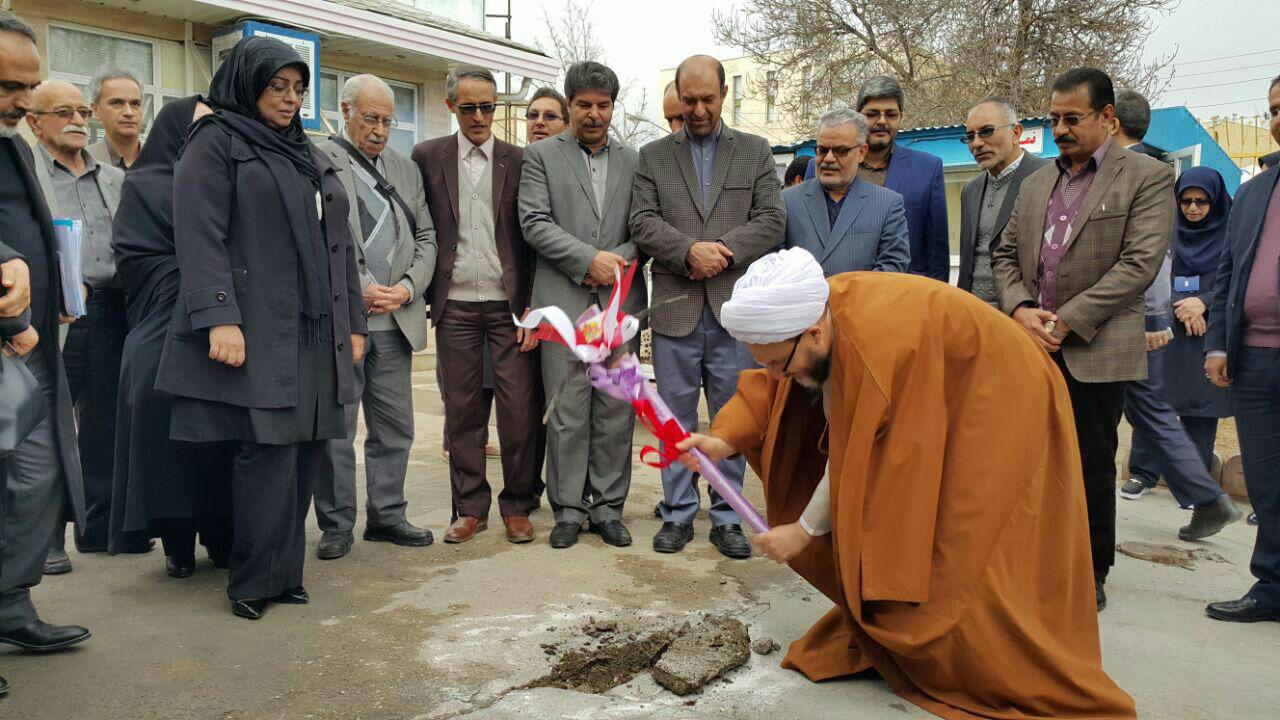 کلنگ زنی نخستین کلینیک تخصصی زنان و زایمان در قوچان