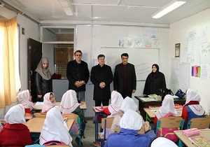 بازدید فرماندار و مدیر آموزش و پرورش شهرستان خوی از مدارس شهرک ولیعصر