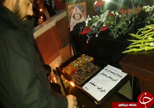 همدردی شهروندان ارومیه با حادثه دیدگان ساختمان پلاسکوی تهران + تصاویر