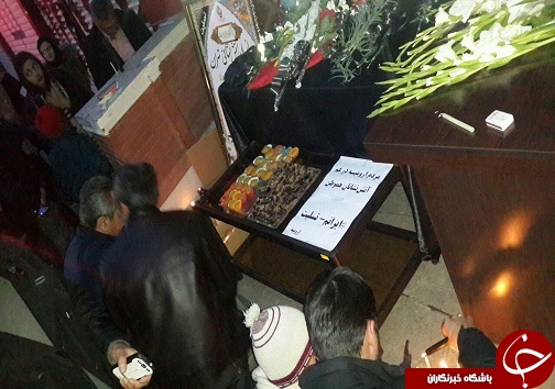 همدردی شهروندان ارومیه با حادثه دیدگان ساختمان پلاسکوی تهران + تصاویر