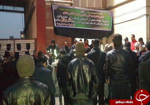 همدردی شهروندان ارومیه با حادثه دیدگان ساختمان پلاسکوی تهران + تصاویر