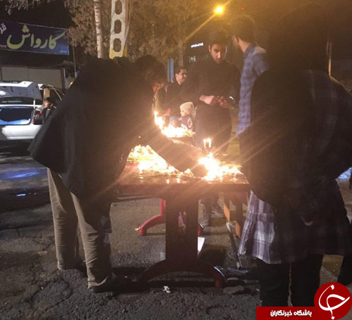 دل هایی که با اهالی تهران همدردی کردند+تصاویر
