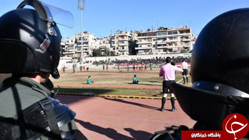 بازگشت فوتبال به حلب پس از 5 سال+ تصاویر///////////