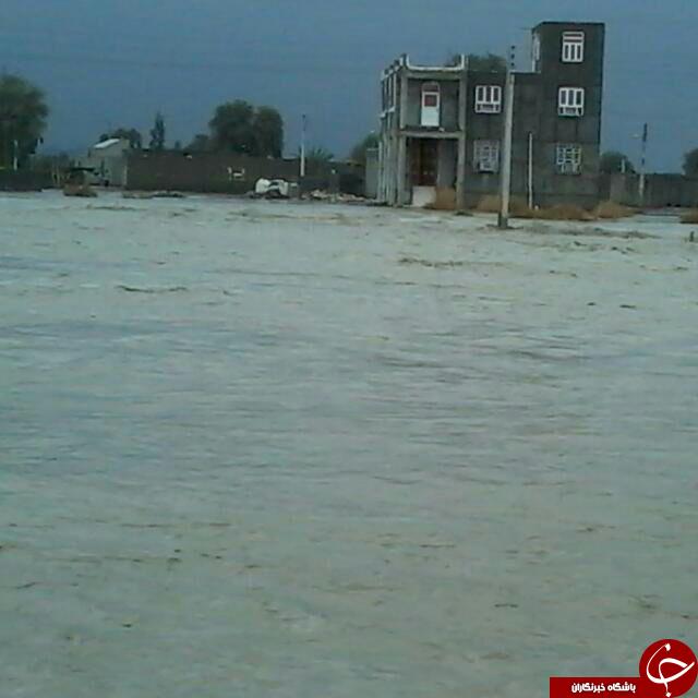 سیل روستای تلنگ را محاصره کرد + تصاویر سیل روستای تلنگ را محاصره کرد + تصاویر