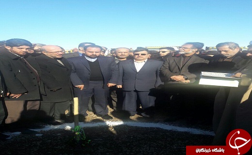 کلنگ زنی شهرک صنعتی کوهین