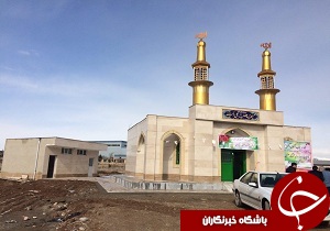 افتتاح مسجد در تاکستان