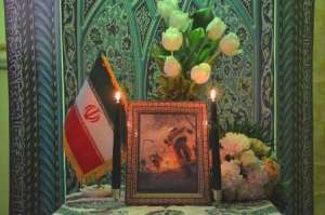 بزرگداشت شهدای آتش نشان پلاسکو در اهواز