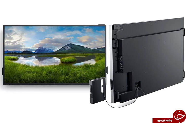 مانیتور 86 اینچی دل با صفحه نمایش لمسی